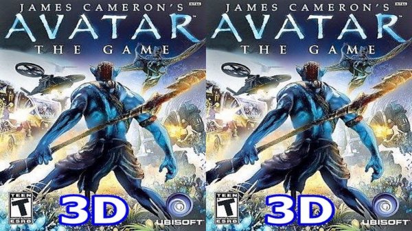 Avatar Game 3D VR video 3D SBS VR box google cardboard