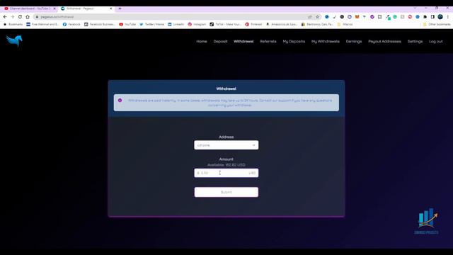 PEGASUS 1 MONTH UPDATE - 1.5% DAILY ROI - 300% TOTAL INCOME смотреть онлайн