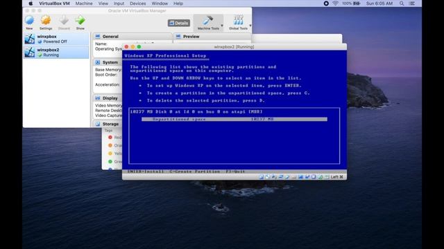 Installing Windows XP on macOS 10.15 Catalina смотреть онлайн