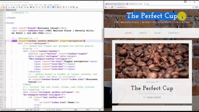 PHP & AJAX Project - Home Page Overview | Tutorial смотреть онлайн