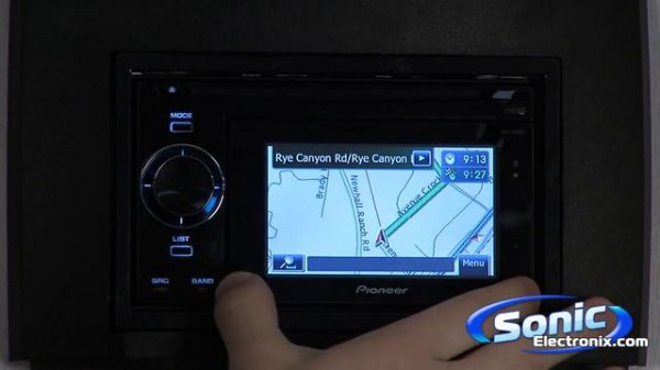 Pioneer AVIC-U310BT In-Dash Navigation with Portable GPS