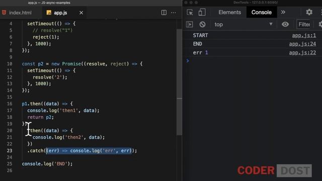 JavaScript PROMISE | Javascript in Hindi - 47 #javascript #reactjs смотреть онлайн