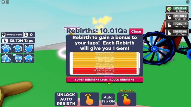 БАГ НА БУСТЫ В СИМУЛЯТОРЕ КЛИКА В РОБЛОКС! ROBLOX смотреть онлайн