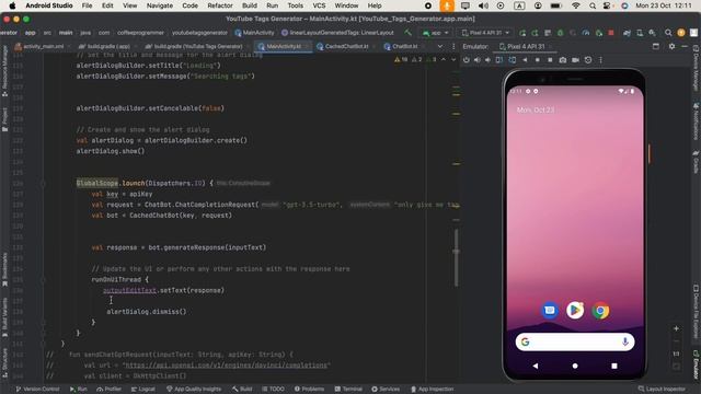 Hide or Show layout components programmatically in Kotlin Android смотреть онлайн