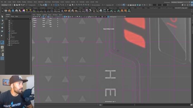 Fix My 3d Model #4 Easy Details on Curved Surfaces with No Pinching смотреть онлайн