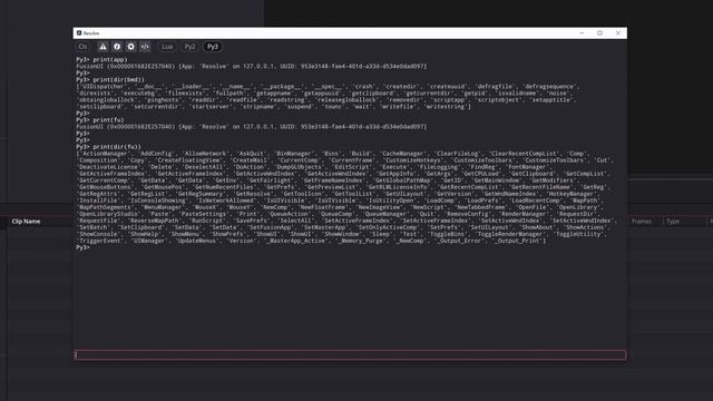 Python Scripting in DaVinci Resolve смотреть онлайн