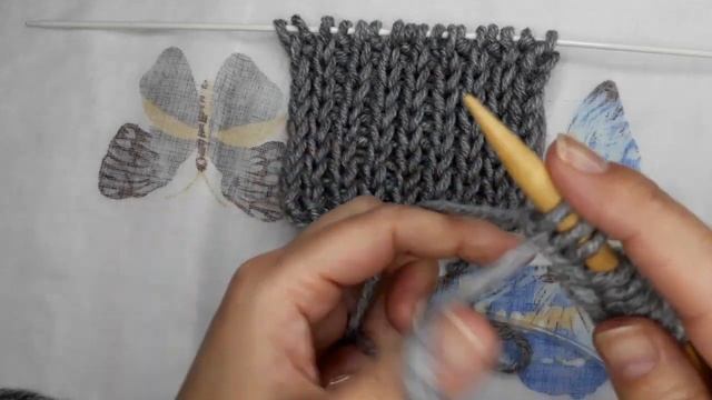 Резинка со снятыми лицевыми петлями, не растягивается. Классическими и бабушкиными петлями смотреть онлайн