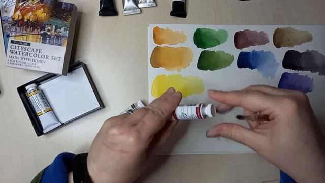 Дополнение к распаковке с Jackson's Art №2: выкраска материалов смотреть онлайн