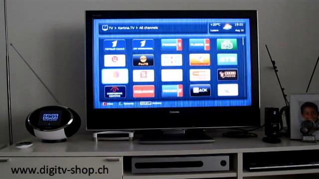 Kartina TV - Russisches Fernsehen Via Internet
