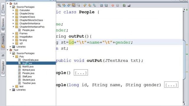 IT Support | SJ5 Staff Student Teacher Example | Java Programming speak khmer смотреть онлайн