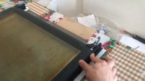 Ремонт духового шкафа LEX  Разбилось стекло на дверце