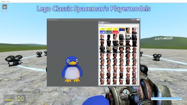 Lego Classic Spaceman (GMOD NPC showcase) смотреть онлайн