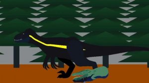 Indoraptor vs Scorpius rex | Animation | Stick nodes pro Dino battles