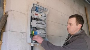Монтаж 3 х фазного щита