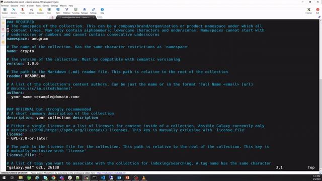 Building New Ansible Collection with Hello World Module смотреть онлайн