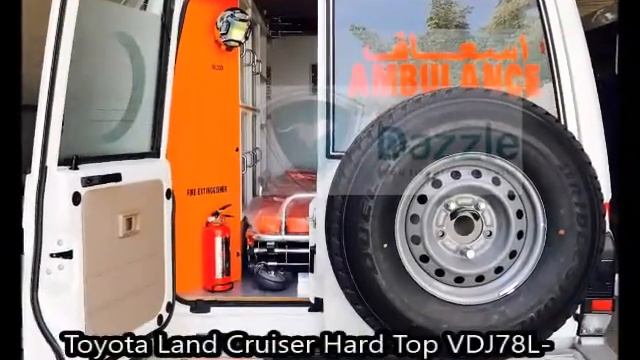 Toyota land cruiser Hard Top VDJ78L-RJMRYV-1D-HD2 Ambulance смотреть онлайн