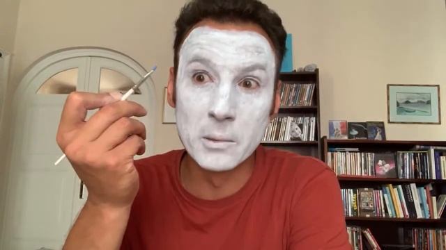 Make Up Forever. Тест белого грима. Клоунский грим