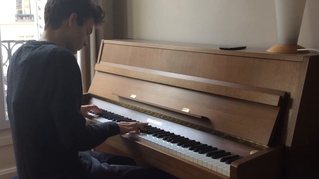 Undertale : Waterfall piano cover (real piano easy version) HD 1080 смотреть онлайн