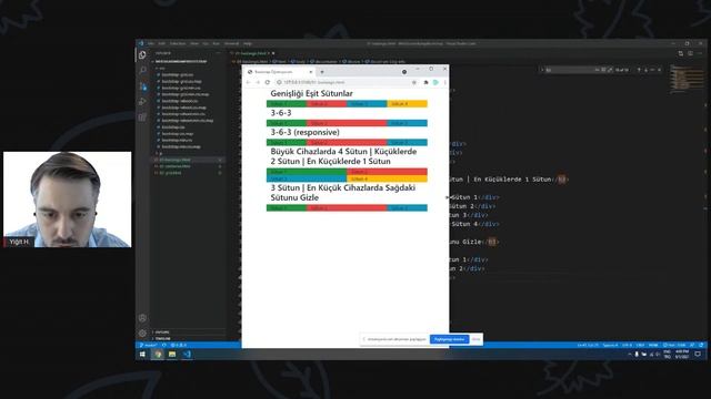 WT1976 - DERS 3 - Bootstrap 4 смотреть онлайн