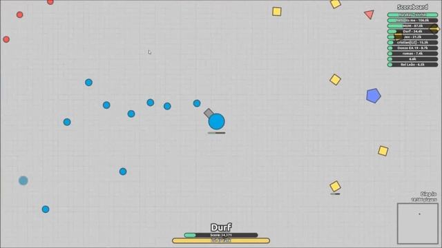 From level 10 to 45?! Skip Straight to level 45! | Diep.io смотреть онлайн