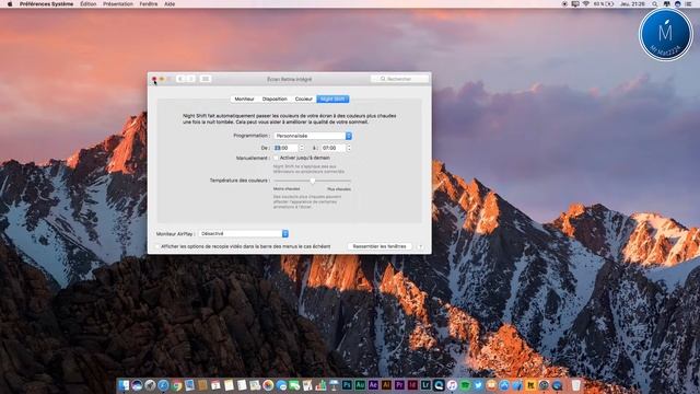 ► Présentation De Night Shift ? Sur Mac OS Sierra Bêta 10.12.4 (FR) ◄