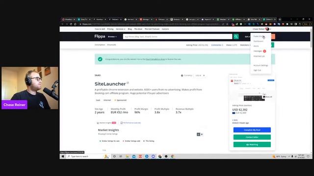 I Just Spent Thousands on a Google Chrome Extension on Flippa смотреть онлайн