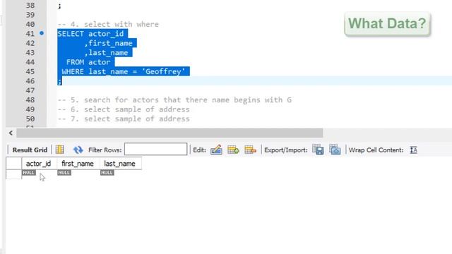 Business & Data Analysis with SQL - 14 Selecting data from a table смотреть онлайн