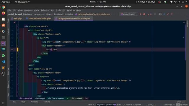 Laravel Bangla Live Class | Class 13 | Implement data to Frontend смотреть онлайн