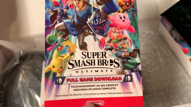 Super Smash Bros Switch Bundle Unboxing смотреть онлайн