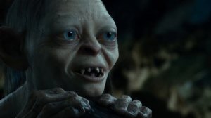 Голлум и Бильбо играют в угадайку. HD