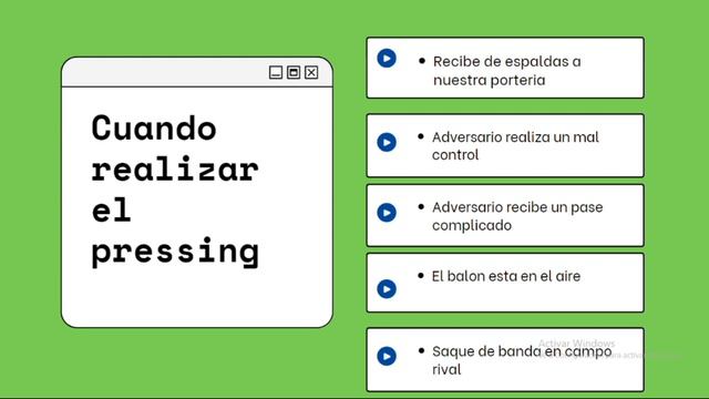 PRESION ALTA FUTBOL // APRENDE QUE ES, CUANDO Y DONDE HACERLA // CURSO PARA ENTRENADORES DE FUTBOL смотреть онлайн