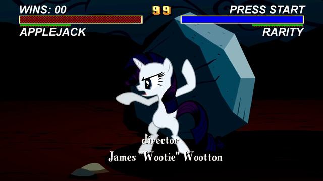 Rarity vs Applejack: [Mortal Kombat/My Little Pony] смотреть онлайн