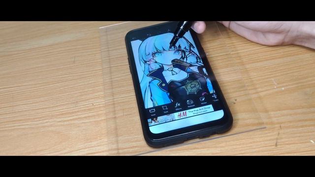 How to make glass painting | Glass Painting Tutorial │ Kamisato Ayaka │ Genshin Impact смотреть онлайн