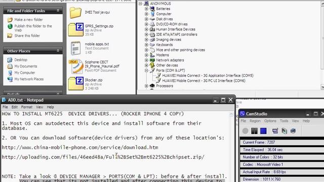 Rocker i9 4 - Connecting to PC, driver install and COM Port Assign смотреть онлайн