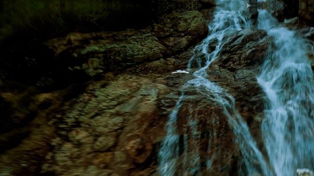 Waterfalls Three Sisters. North Ossetia