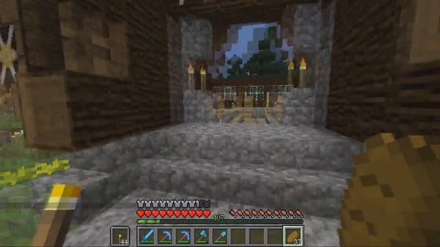 Minecraft #55-S3 Жизнь на сервере V.L.S. Соседи и ИСУШИТЕЛЬ. смотреть онлайн