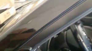 Установка дефлекторов (ветровиков) на окна ПРАДО 120