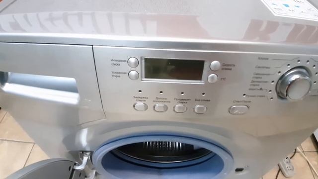 Обзор Стиральная машина HAIER бу. 6 КГ HW 60-1082S Успей купить всего за 19550 р смотреть онлайн