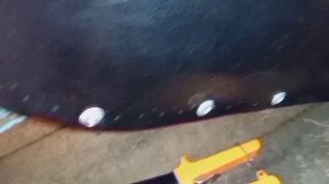 Самодельный чехол сиденья мотоцикла ИЖ