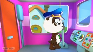 Learn Colors with Bus Finger Family Nursery Rhymes