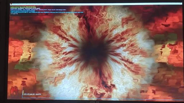 Тест видеокарты в 4k FurMark - KFA2 GeForce RTX 2080 Ti Dual Black смотреть онлайн