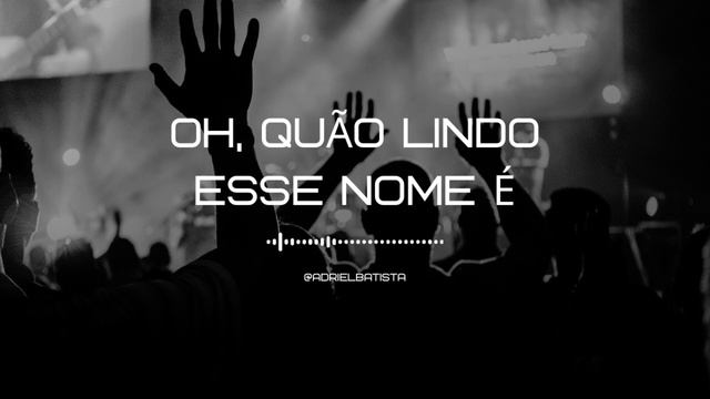 Fundo Musical | Oh Quão Lindo Esse Nome É | por Adriel Batista смотреть онлайн