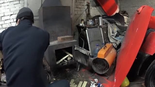 Как "правильно" разжечь буржуйку. смотреть онлайн