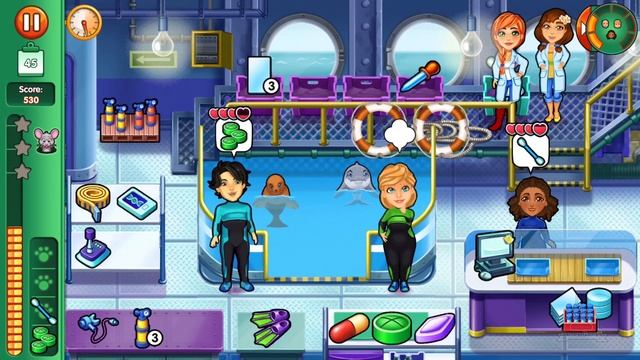 Dr. Cares - Family Practice #67 Level 45 Lost Time ? James Games смотреть онлайн