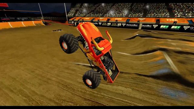 Monster Jam Freestyle El Toro Loco #4 - BeamNG Drive