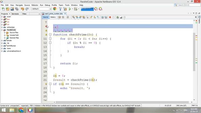 PSP3 | Interview program | Prime number or not in php tamil | Problem solving program смотреть онлайн