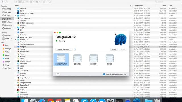 PostgreSQL installation on Mac OS смотреть онлайн
