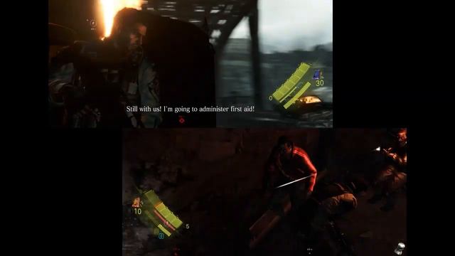 Resident Evil 6 Split-Screen COOP смотреть онлайн