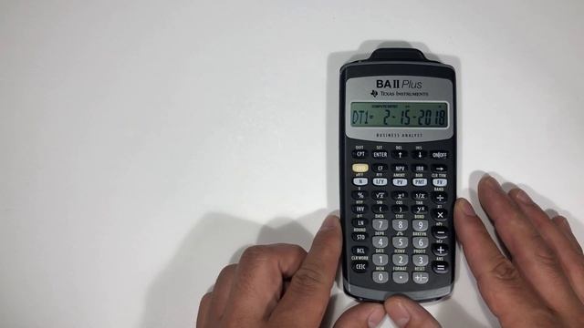 How To Enter Dates In the TI BA II Plus Calculator - Tutorial смотреть онлайн