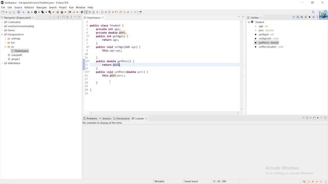 Java|Encapsulation in java|Example of encapsulation in java|How does Encapsulation work like a pill смотреть онлайн